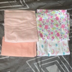 NWOT receiving blankets